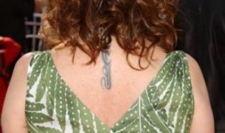 王菲谢霆锋情侣纹身